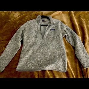 1/4 zip Patagonia-Grey